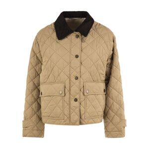 Weekend Maxmara Women Wkdpincio - Quilted Jacket With Corduroy Collar